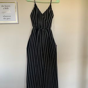 NWT Black and white Jumpsuit!